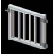 Plastic Gate With Plain Spindles