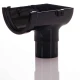Miniflo Black Stopend Outlet 76mm