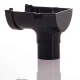 Miniflo Black Stopend Outlet 76mm