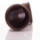 50mm Miniflo Downpipe Shoe Brown