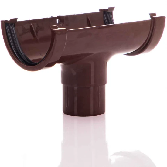 Running Outlet - 76mm Miniflo - Brown