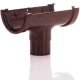 Running Outlet - 76mm Miniflo - Brown