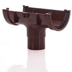 Running Outlet - 76mm Miniflo - Brown
