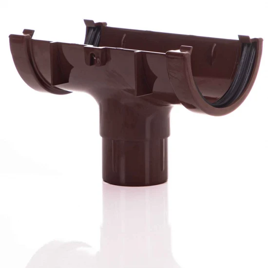 Running Outlet - 76mm Miniflo - Brown