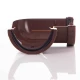 90º Angle -  76mm Miniflo - Brown