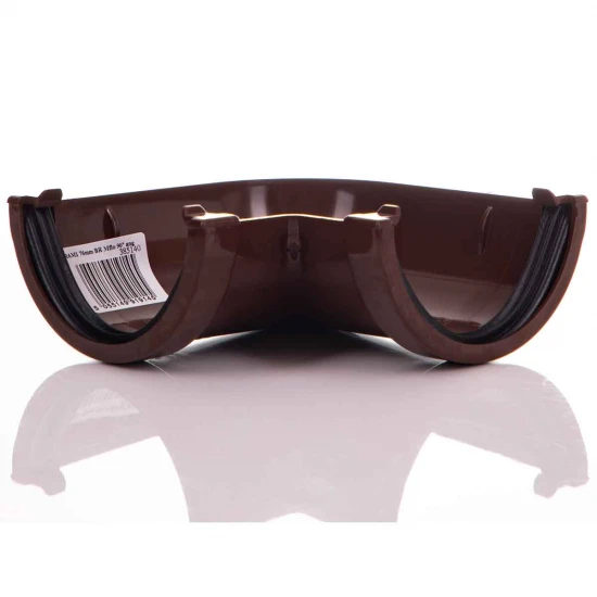 90º Angle -  76mm Miniflo - Brown