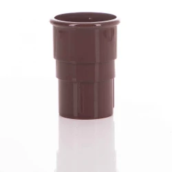 50mm Miniflo Downpipe Socket - Brown 50mm Miniflo Downpipe Socket - Brown