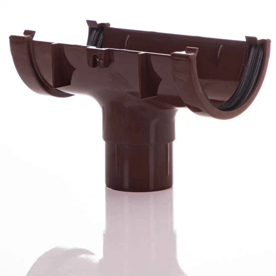 Running Outlet - 76mm Miniflo - Brown