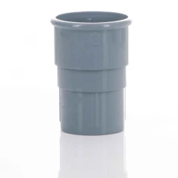 50mm Miniflo Downpipe Socket - Grey 50mm Miniflo Downpipe Socket - Grey