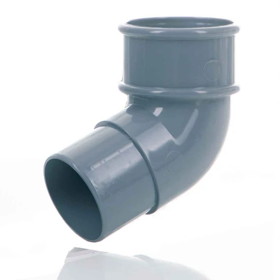 50mm Miniflo Downpipe 112.5° Offset Bend Grey