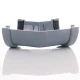 135º Angle - 76mm Miniflo - Grey