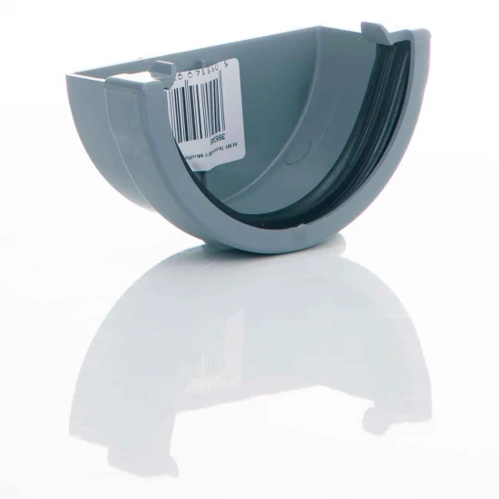 External Stopend - 76mm Miniflo - Grey