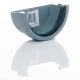 External Stopend - 76mm Miniflo - Grey