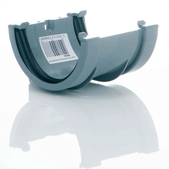 Union Bracket - 76mm Miniflo Gutter - Grey