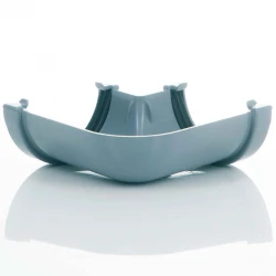 90º Angle - 76mm Miniflo - Grey