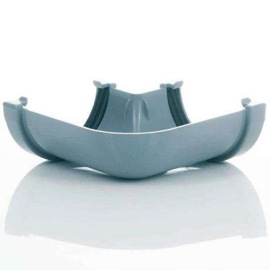 90º Angle - 76mm Miniflo - Grey
