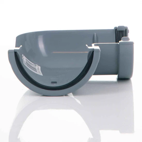 90º Angle - 76mm Miniflo - Grey