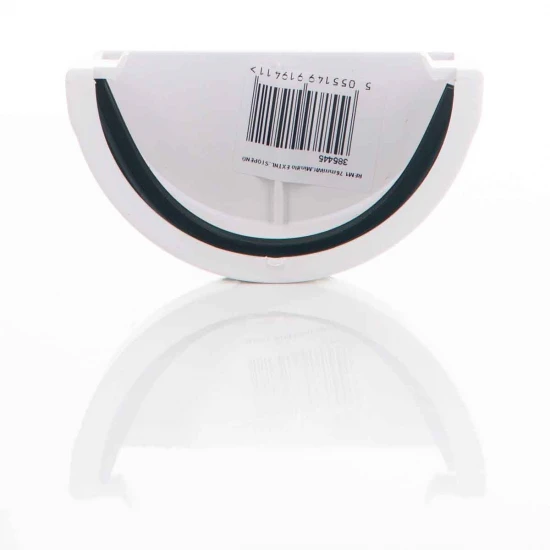External Stopend - 76mm Miniflo  - White