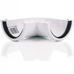 90º Angle - 76mm Miniflo - White