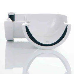 90º Angle - 76mm Miniflo - White