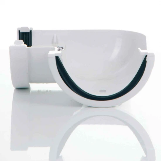 90º Angle - 76mm Miniflo - White