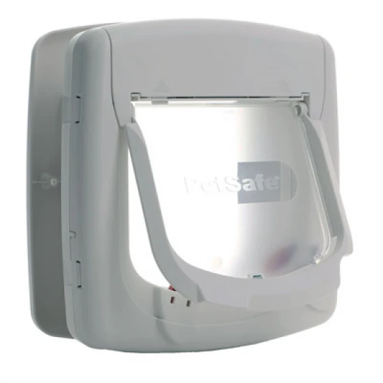 Petsafe Staywell 400 Glass Fitting Cat Flap White Petsafe Staywell 400 Glass Fitting Cat Flap White