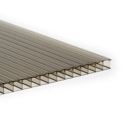 10mm Polycarbonate/ Bronze Twinwall Sheet - All Sizes