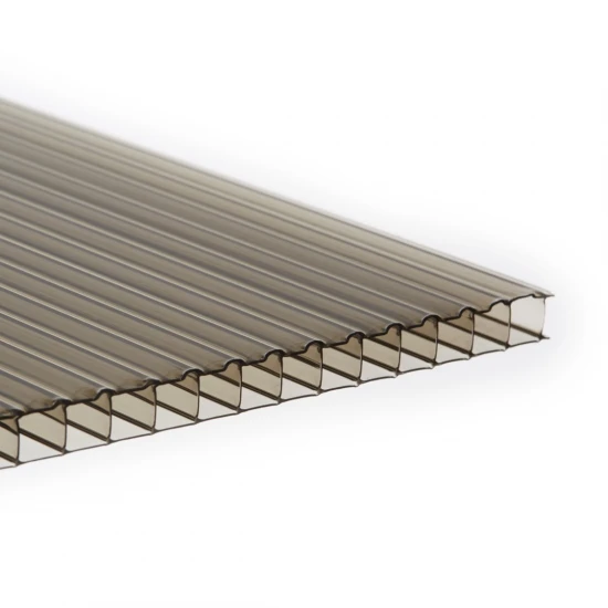 10mm Polycarbonate/ Bronze Twinwall Sheet - All Sizes