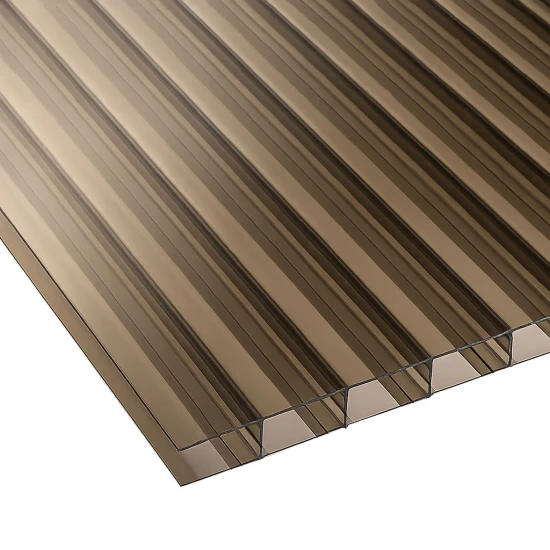 10mm Polycarbonate/ Bronze Twinwall Sheet - All Sizes
