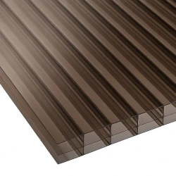 16mm Triple Wall Polycarbonate/ Bronze Sheets For Roofing 