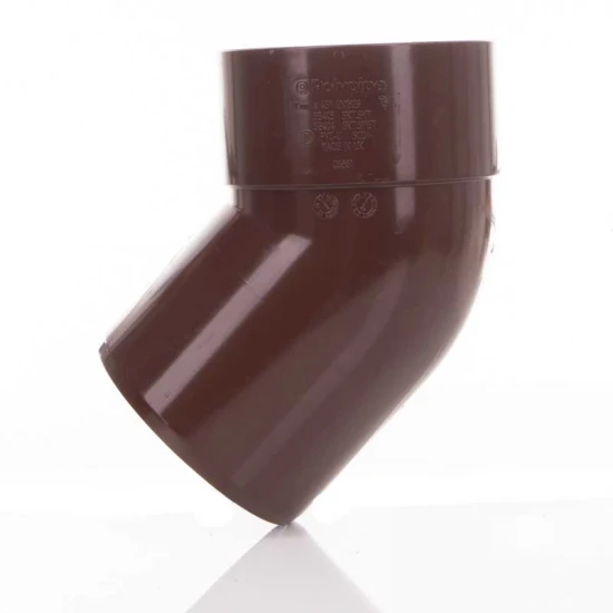 110mm Brown Soil Pipe 135 Offset Bend - SB404BR 110mm Brown Soil Pipe 135 Offset Bend - SB404BR