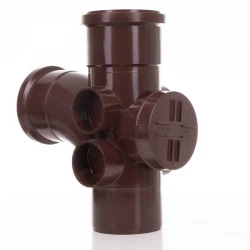 110mm Brown Soil Pipe Access Branch - ST410BR