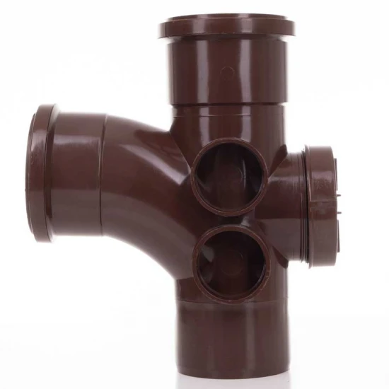 110mm Brown Soil Pipe Access Branch - ST410BR 110mm Brown Soil Pipe Access Branch - ST410BR