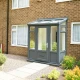 Grey Lean To Porch Kit 2.5m X 1.0m Grey Lean To Porch Kit 2.5m X 1.0m