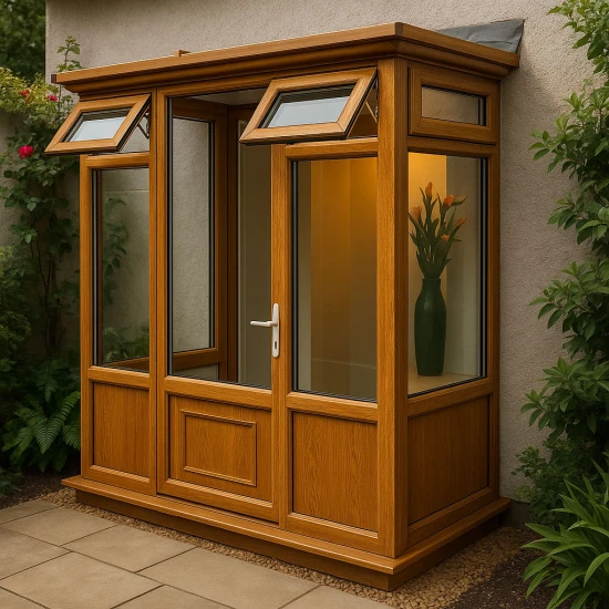Oak Lean To Porch Kit 2.5m X 1.0m