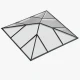 Large Orangery Roof Lantern​ Pryramid