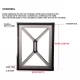 Glass Roof Lantern 