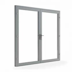 Aluminium French Doors Grey or White - Price Inc VAT