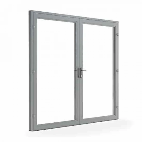 Aluminium French Doors Grey or White - Price Inc VAT