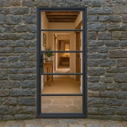 Single Heritage Aluminium Door - Slim Aesthetics
