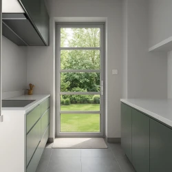 Heritage Aluminium Door - White