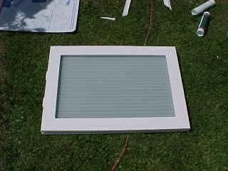 Removable Conservatory Access Window The roof vent sash which is removable for access to windows above etc