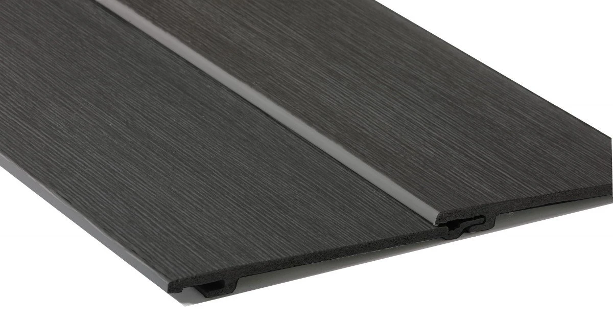 Graphite grey natural wall cladding Durasid