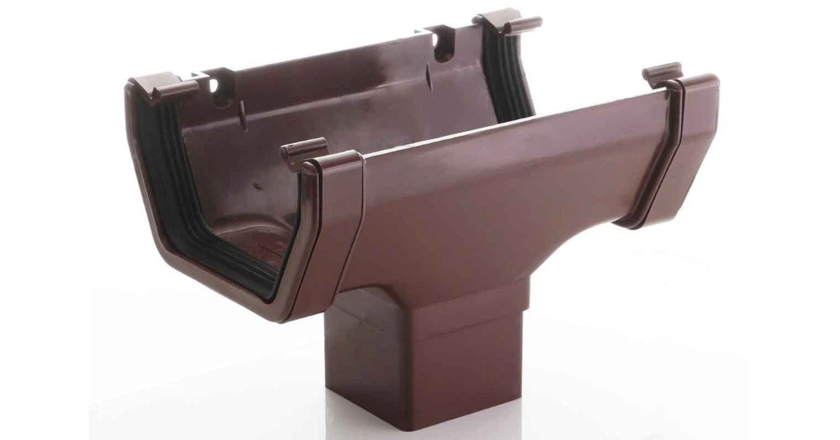 Brown Square Gutter