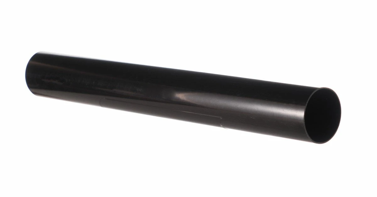 4m length round white Down pipe 68mm wide