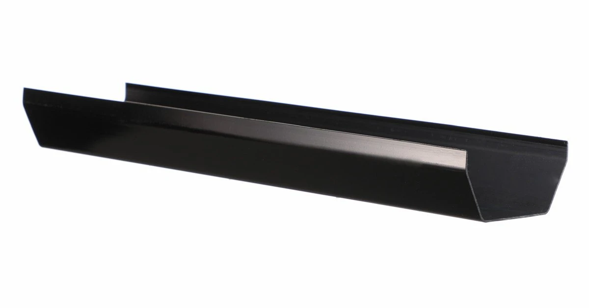 4m square gutter black from Aquaflow available in Bristol and Clevedon