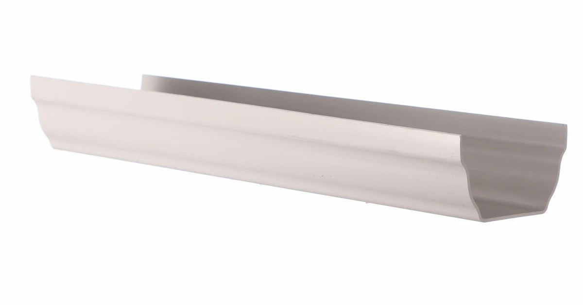 White Ogee Guttering White Ogee Guttering 4m white ogee gutter