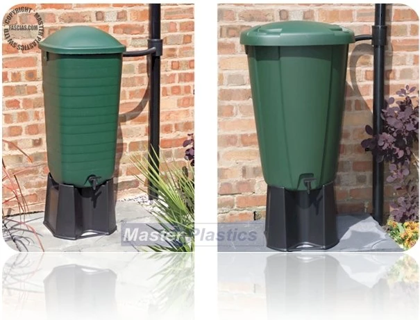 A clever part that fits in the existing downpipe at the height thats level with the water in the tank with a connector and some pipe.