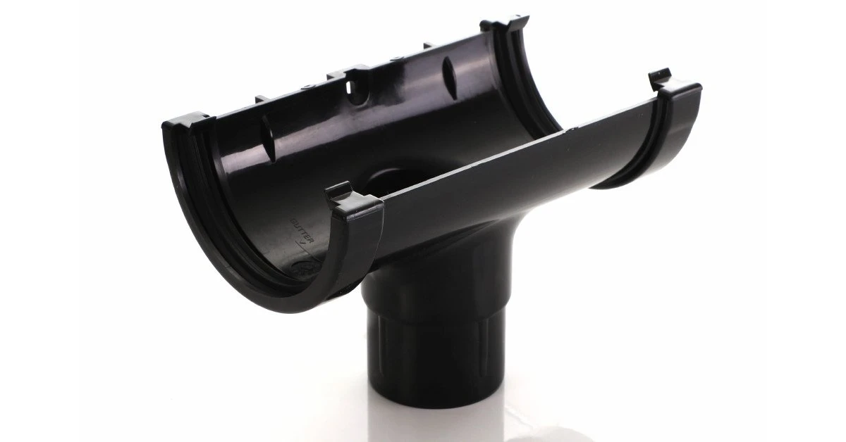 Mini Guttering Black Floplast Mini Flow
