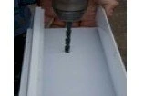 Pre-drilling wall plate